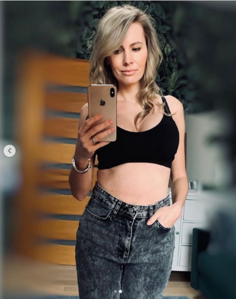 Agnieszka Hyży rozprawia na temat powrotu kobiet do formy po ciąży