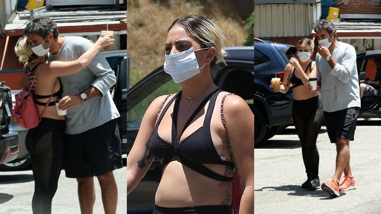 Lady Gaga i Michael Polansky wybrali się na kawę