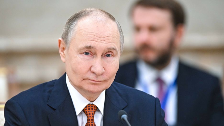 Władimir Putin na szczycie w Mińsku 
