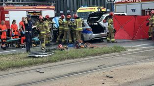 Warszawa: Poważny wypadek z udziałem radiowozu. Są ranni