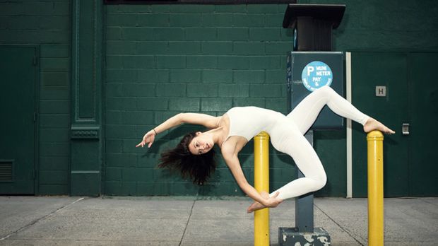 Anja Humljan, aparat fotograficzny i miejska joga 1