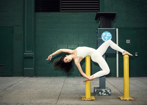 Anja Humljan, aparat fotograficzny i miejska joga