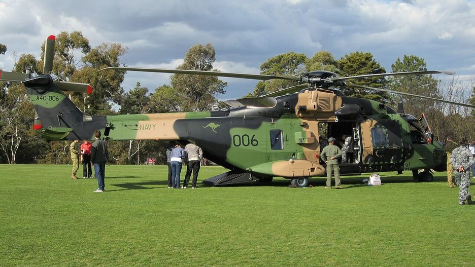 Australijski śmigłowiec MRH-90 Taipan, zdjęcie ilustracyjne