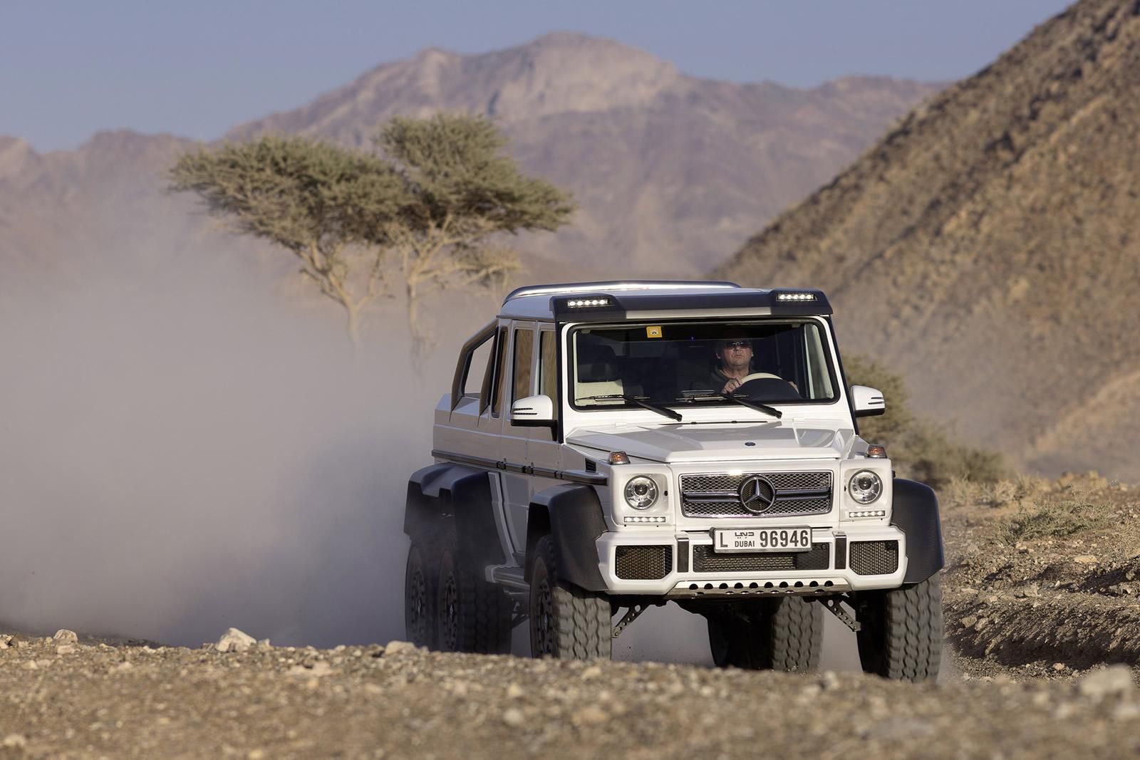 Mercedes-Benz G63 AMG 6x6 - terenowy potwór [galeria] 45