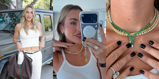 Idealny (i kosztowny) dzień Aryny Sabalenki. Po nowe błyskotki wybrała się autem za okrągły MILION i z torebką Gucci na podorędziu (ZDJĘCIA)