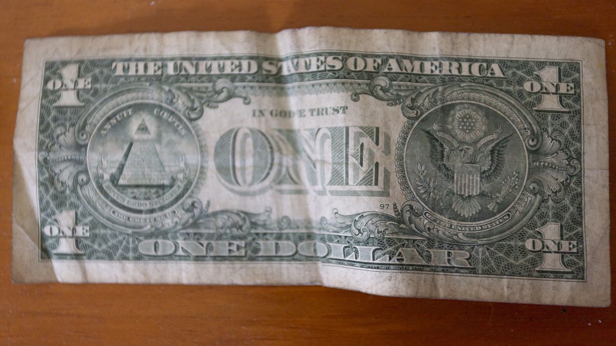 A photo illustration of a one-dollar banknote in Lisbon, Portugal, on June 30, 2025. (Photo by Luis Boza/NurPhoto via Getty Images)