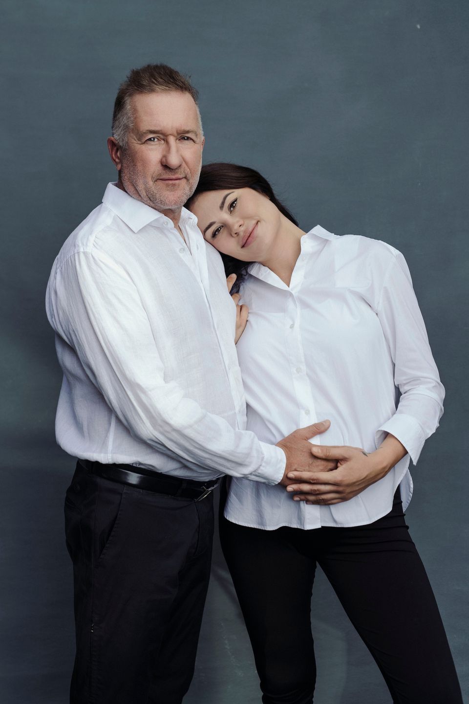 Rafał Sonik z partnerką Izą