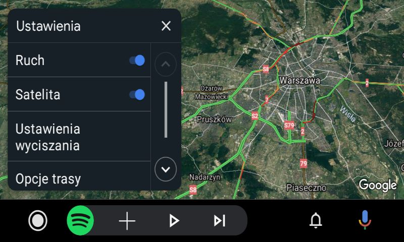 Android Auto to m.in. wygodny dostęp do Map Google i Spotify.