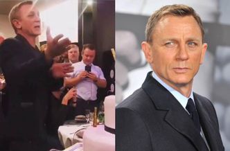 Pijany Daniel Craig żegna się z rolą Jamesa Bonda
