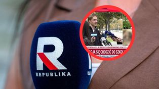 Pokazali go w TV Republika. Ostro reaguje. "Sianie paniki i szczucie"