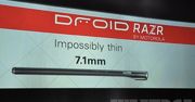 Motorola RAZR oficjalnie. Ma 7,1 mm grubości - najcieńszy smartfon świata!