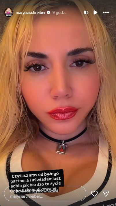 Nowa instagramowa aktywność Marianny Schreiber