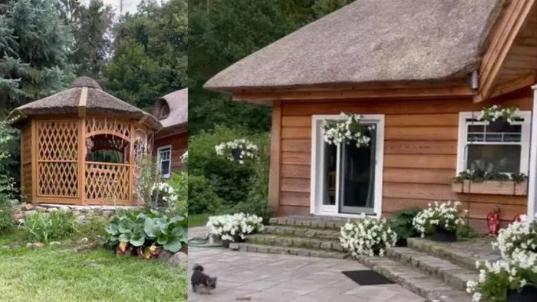 Tak wygląda wakacyjna willa Pazurów na Mazurach