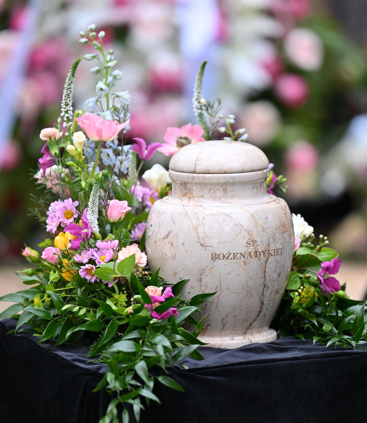 Pogrzeb Bożeny Dykiel