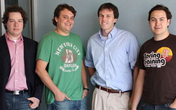 Bryan Goldberg, David Finocchio, Zander Freund i David Nemetz (Fot. BusinessWeek.com)