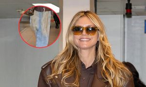 Heidi Klum w brudnych spodniach. Ten kontrowersyjny trend pokochały gwiazdy