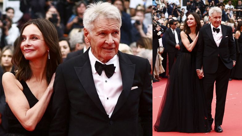 Harrison Ford i Calista Flockhart w Cannes