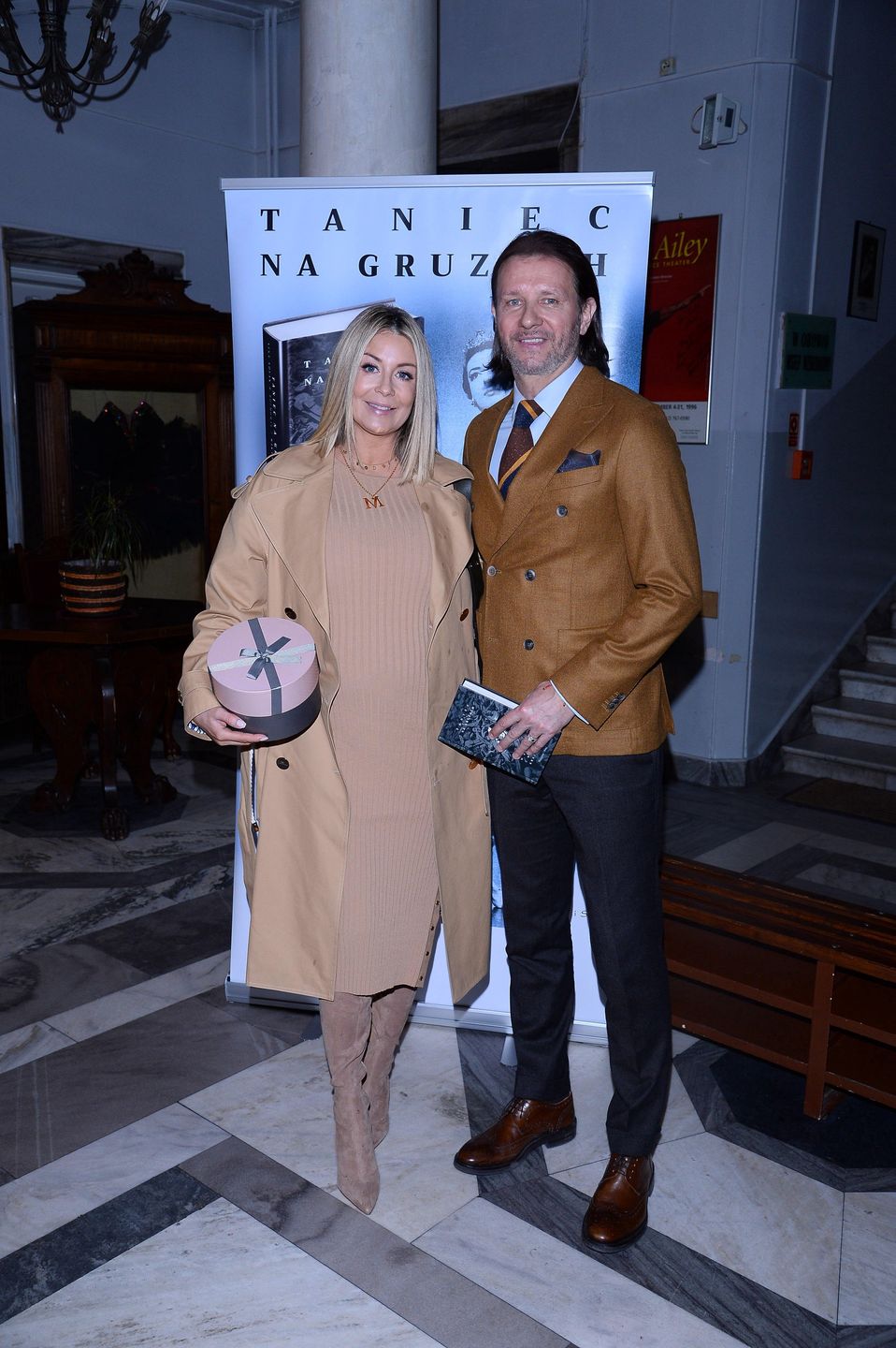 Małgorzata Rozenek z mężem