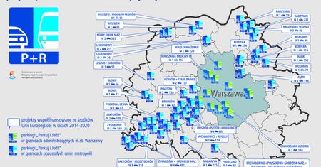 Legionowo. Powstaną parkingi P+R, perony i miejsca rowerowe