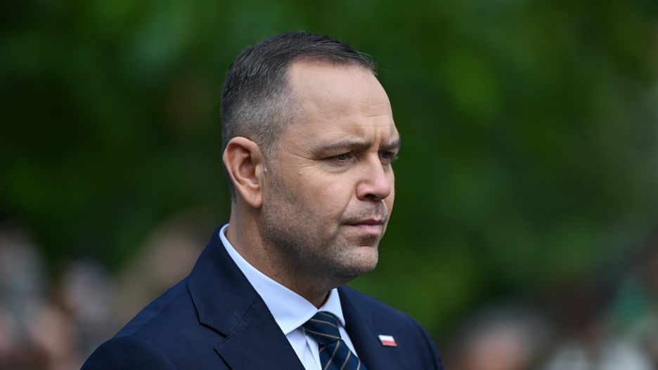 KOLBUSZOWA, POLAND  AUGUST 8:
Newly sworn-in President of Poland, Karol Nawrocki, during a wreath-laying ceremony at the monument 'To the Soldiers and Heroes Who Fought and Fell for the Freedom and Sovereignty of the Homeland' in Kolbuszowa, Subcarpathian Voivodeship, Poland, on August 8, 2025.
During the most recent presidential election, Karol Nawrocki won the highest share of votes in the Subcarpathian Voivodeship (71.02 percent), one of the strongholds of the Law and Justice party, with over 80% in Kolbuszowa County and 73.6% in the town of Kolbuszowa. (Photo by Artur Widak/NurPhoto via Getty Images)