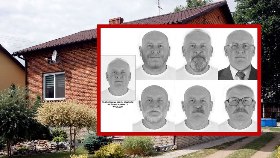 Do tragedii doszło w miejscowości Borowce. Policja w czerwcu przedstawiła możliwe warianty wyglądu poszukiwanego w tej sprawie Jacka Jaworka.