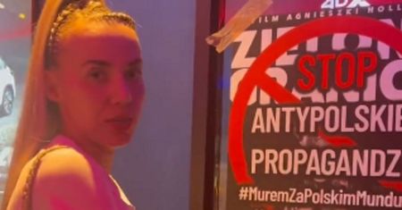 Żona ministra o filmie Agnieszki Holland. "Wstyd, nie ma na to mojej zgody"