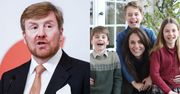 Król Holandii ŻARTUJE ze słynnego zdjęcia Kate Middleton z dziećmi. "Przynajmniej nie robiłem tego w Photoshopie" (WIDEO)