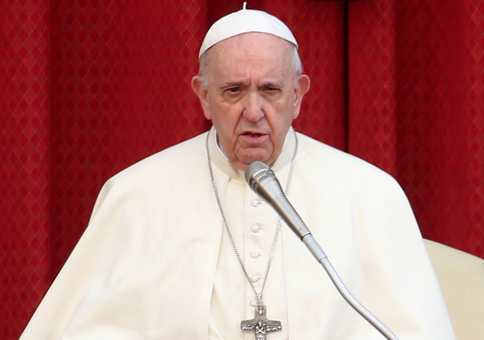 Papież Franciszek.