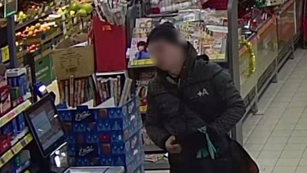 Nieudolny złodziej został już zatrzymany 