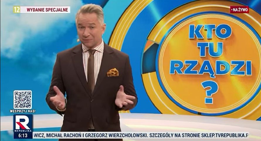 Trzy miesiące nowego pasma Republiki. Znamy widownię programu "Kto tu rządzi?"
