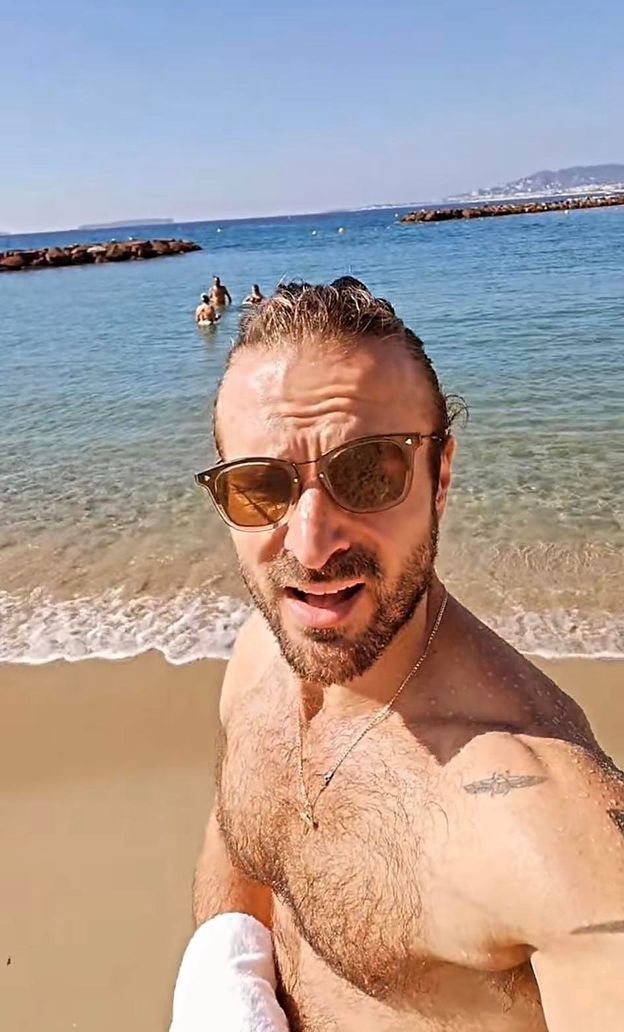 Piotr Stramowski w Cannes