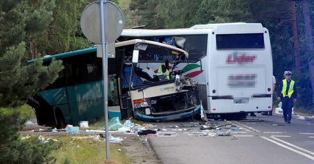 Dźwirzyno. Wypadek dwóch autokarów i busa. Prokuratura wszczyna śledztwo