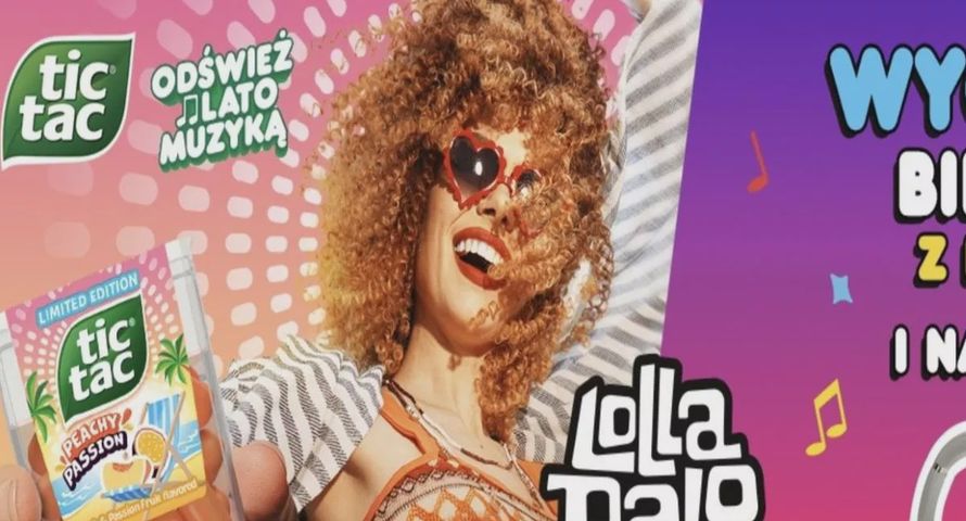 “Odśwież lato muzyką”, czyli nowa kampania marki Tic Tac