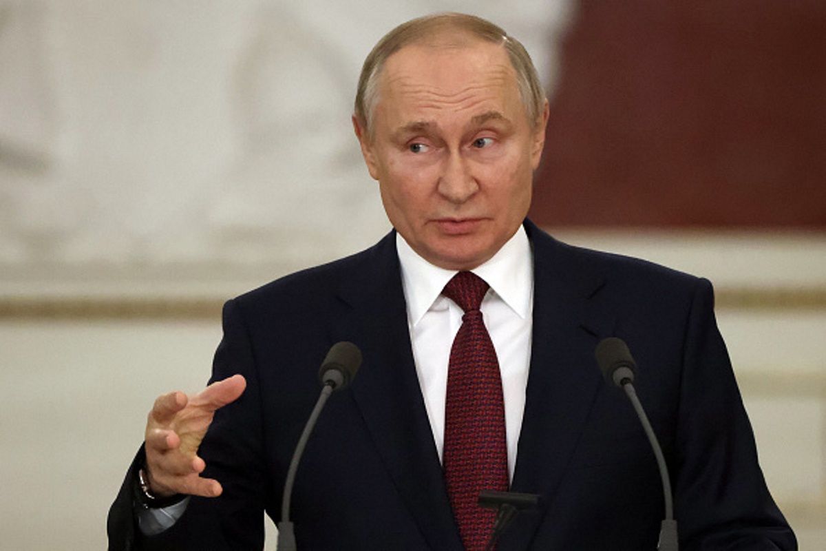 "Putin wyjdzie z bunkra?". Rosyjska propaganda o rocznicy