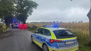 Łanięta: Tragiczny wypadek. Nie żyje 54-letni mężczyzna