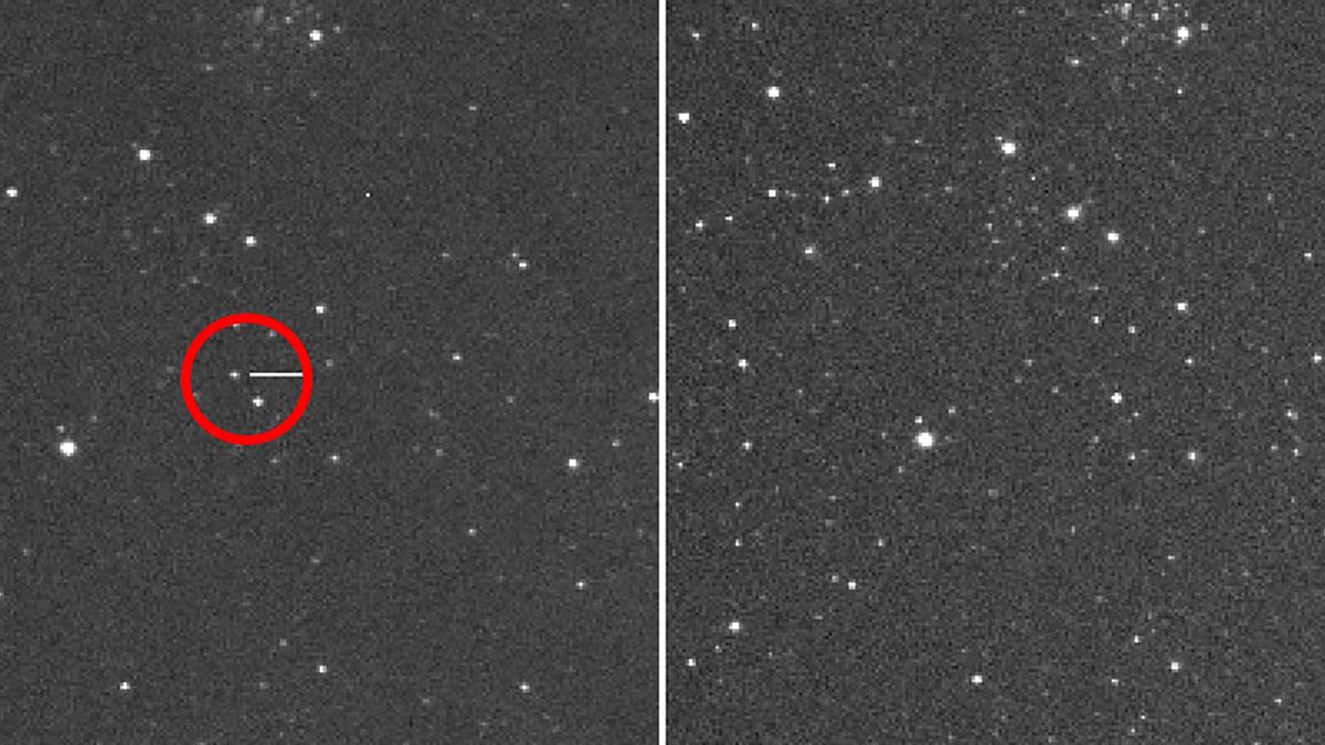 Nowa klasyczna powstała po wybuchu gwiazdy oraz niebo przed wybuchem