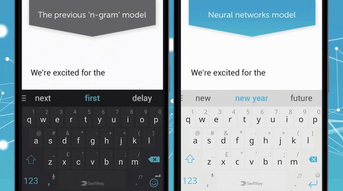 SwiftKey to pierwsza klawiatura ekranowa oparta na sztucznych sieciach neuronowych. Jak działa? 3