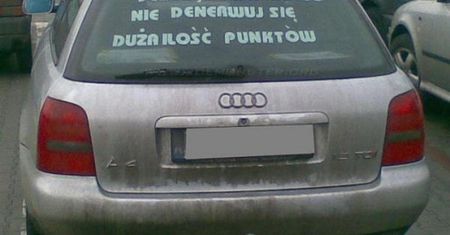 Polscy kierowcy z poczuciem humoru