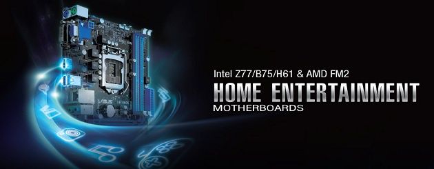 ASUS Home Entertainment płyta główna logo grafika
