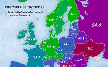 Gdzie w Europie żyje się najlepiej