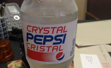 Przezroczysta Pepsi wraca na półki sklepowe