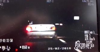 Młody pirat drogowy cudem uniknął czołowego zderzenia