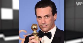 #dziejesiewkulturze: Jon Hamm z błędem na Złotym Globie