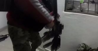 Nagranie z akcji zatrzymania groźnego gangstera