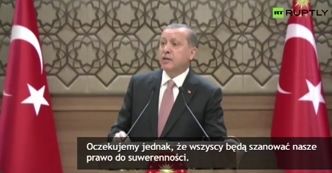 Prezydent Turcji nie zamierza przeprosić Rosji za zestrzelenie myśliwca