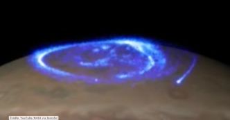 Teleskop Hubble'a uchwycił zorzę na Jowiszu