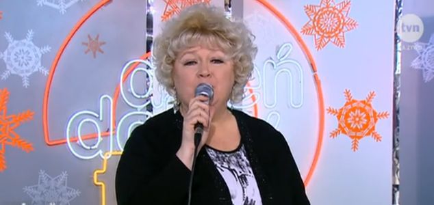 Małgorzata Szczepańska-Stankiewicz na scenie "Dzień dobry TVN"