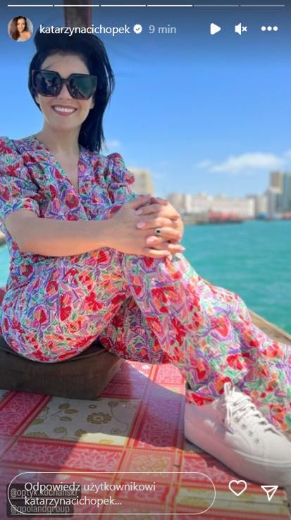 Kasia Cichopek w Dubaju