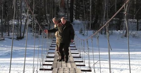 W. Putin spędził aktywny weekend na Syberii.