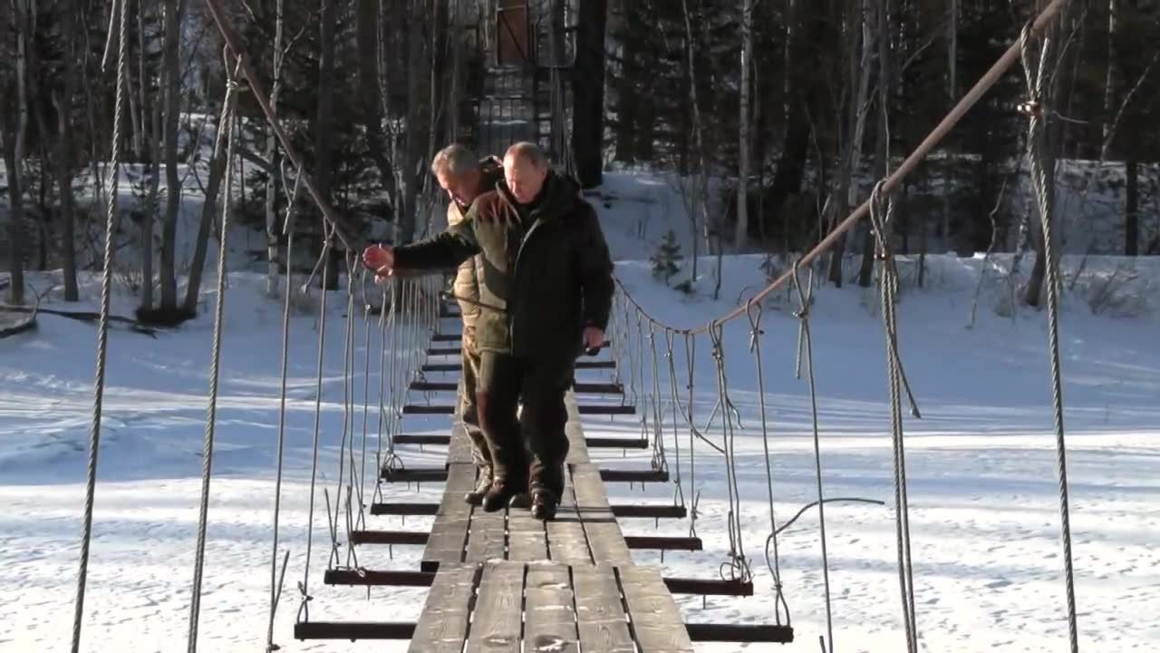 W. Putin spędził aktywny weekend na Syberii.